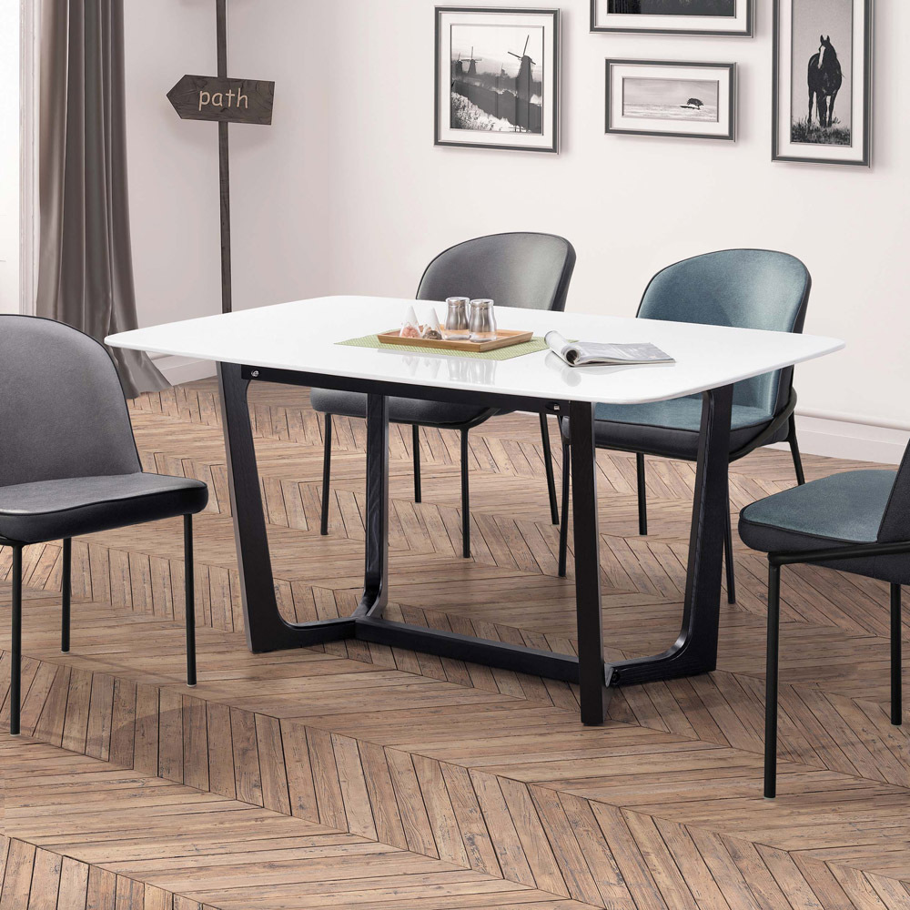 格瑞斯4.3尺石面餐桌(Y字 130)架面同批