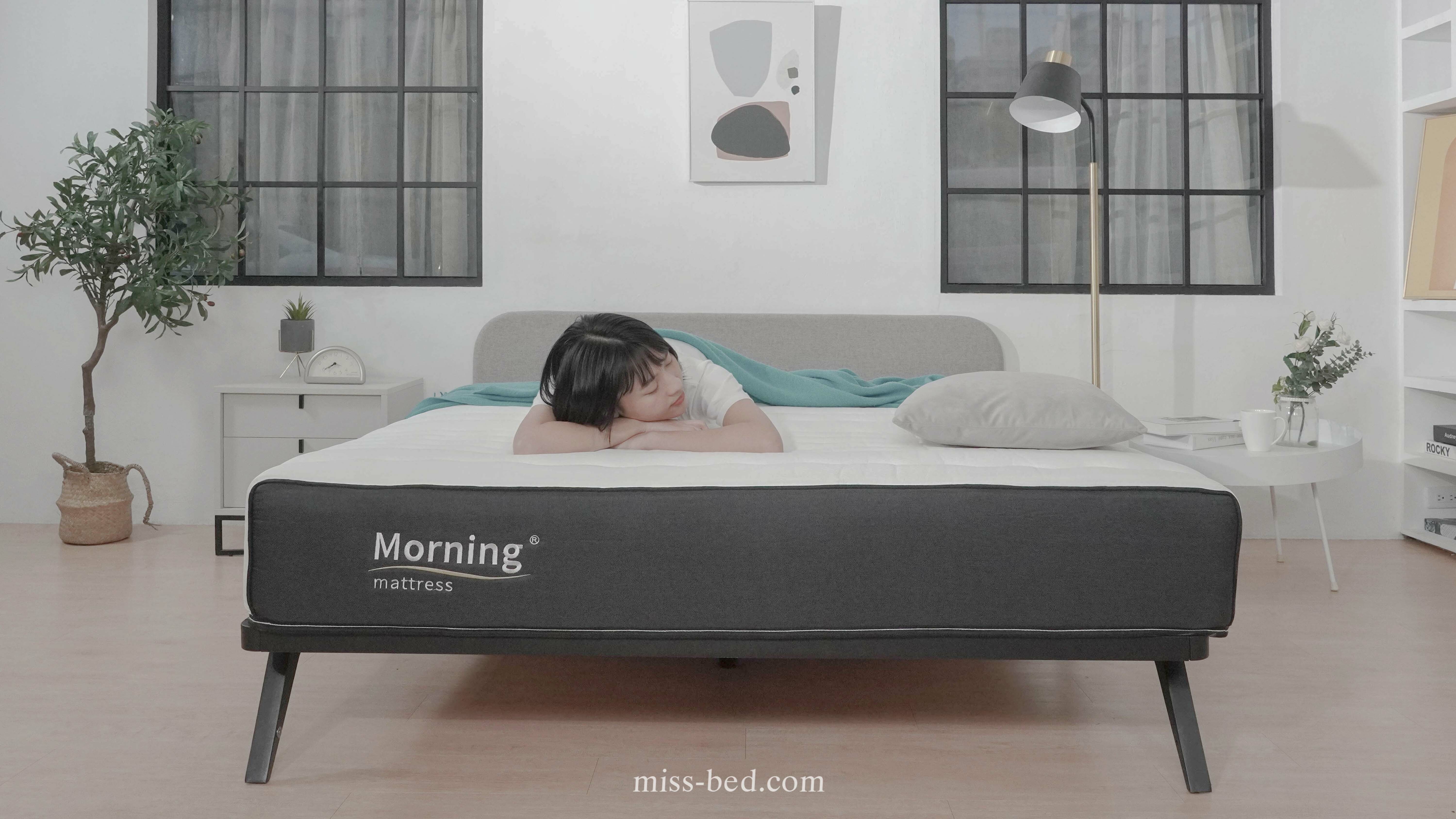 眠床小姐獨立筒床墊，舒適好眠。