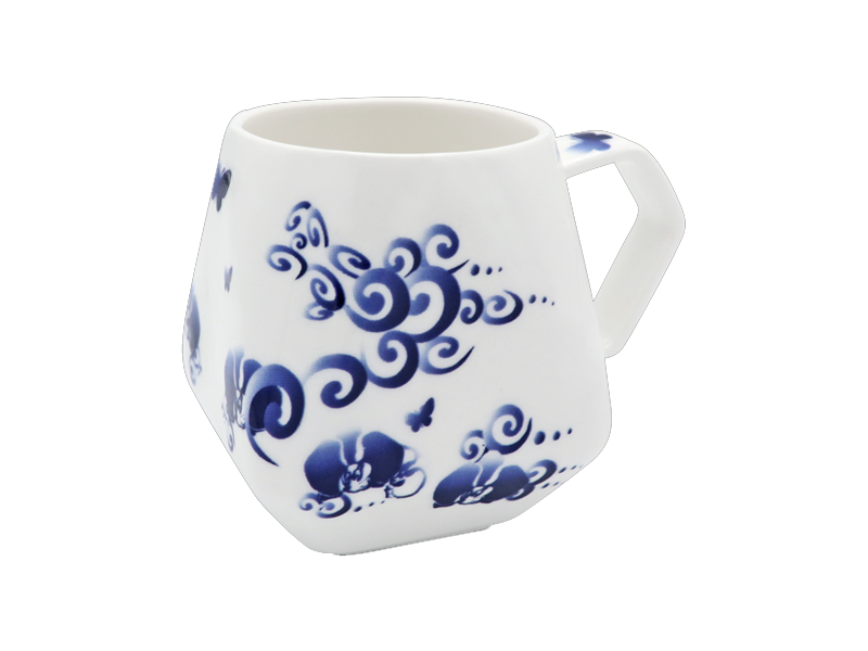 L65-青花龍天燈馬克杯