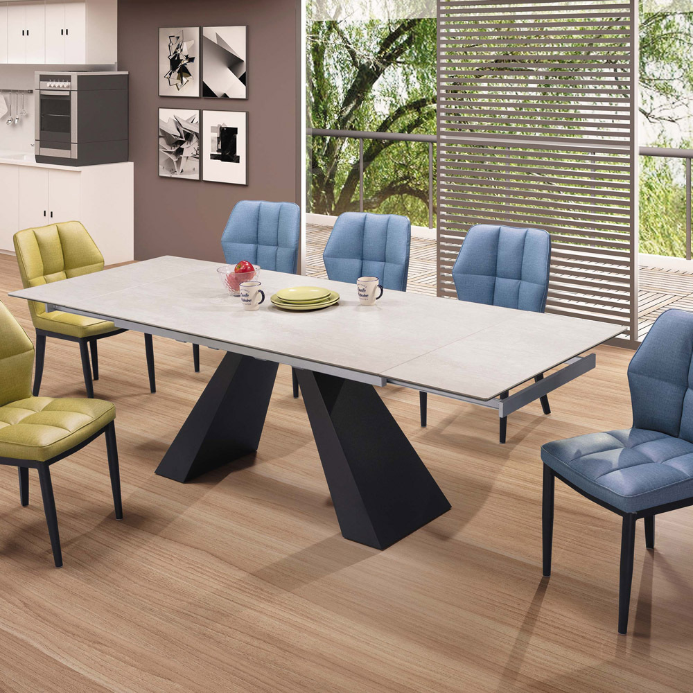 格雷8尺拉合陶板餐桌(T839拉合)