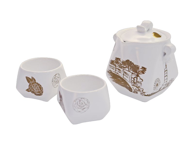 L78-風華台灣天燈茶具(一壺二杯)