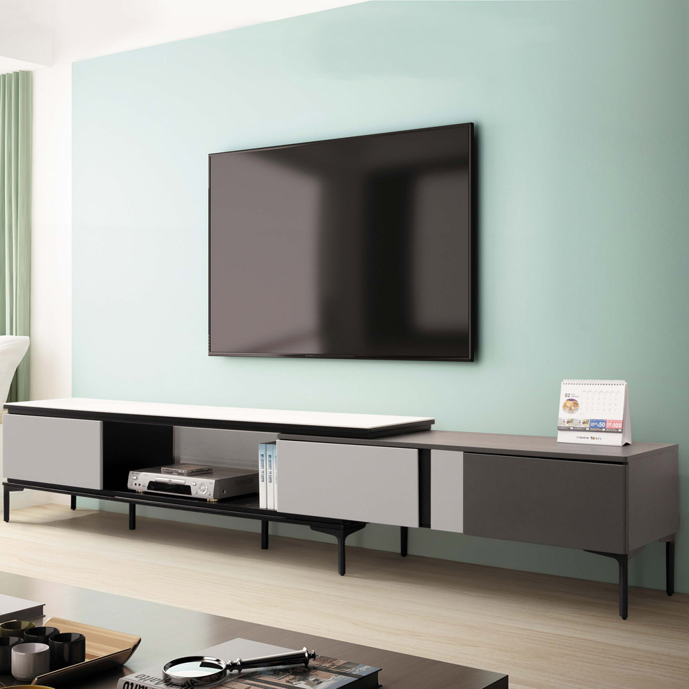 路喜斯6.3尺岩板伸縮長櫃(DKV910-18)