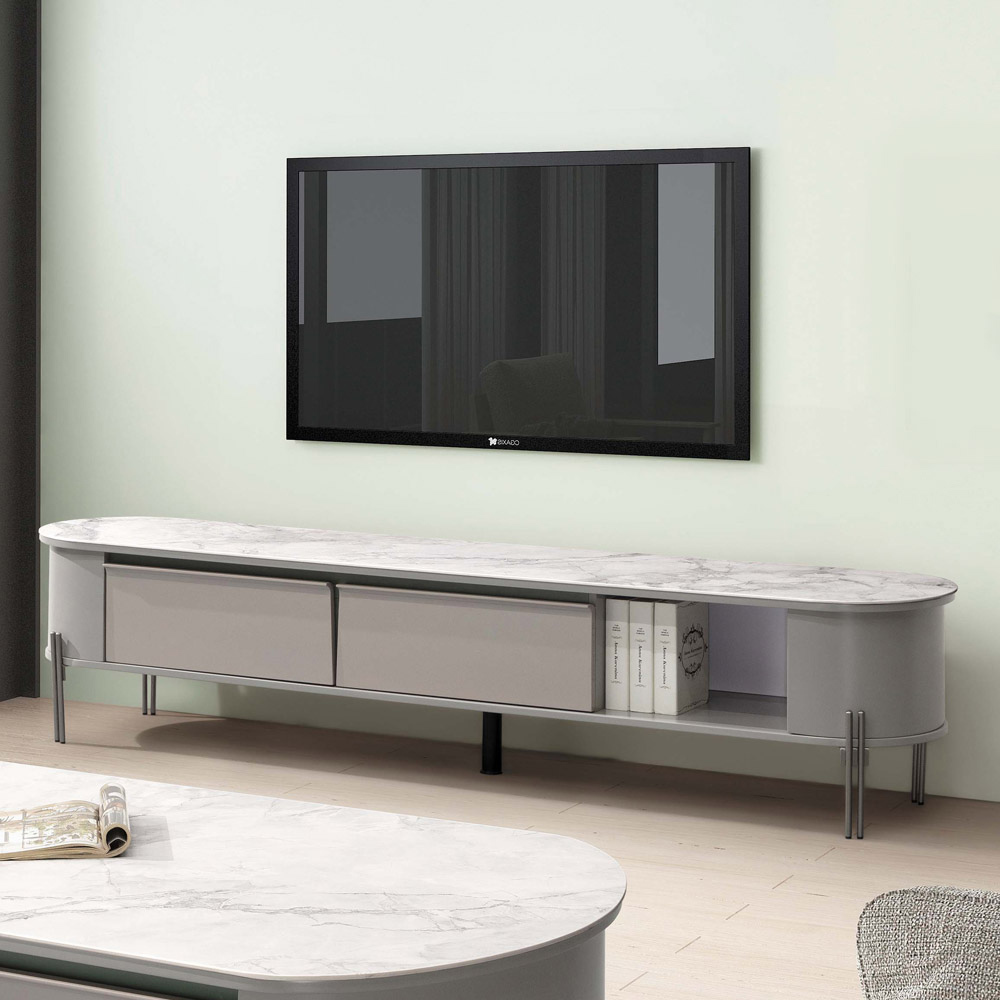 阿諾德6尺岩板長櫃(YM-C1078)