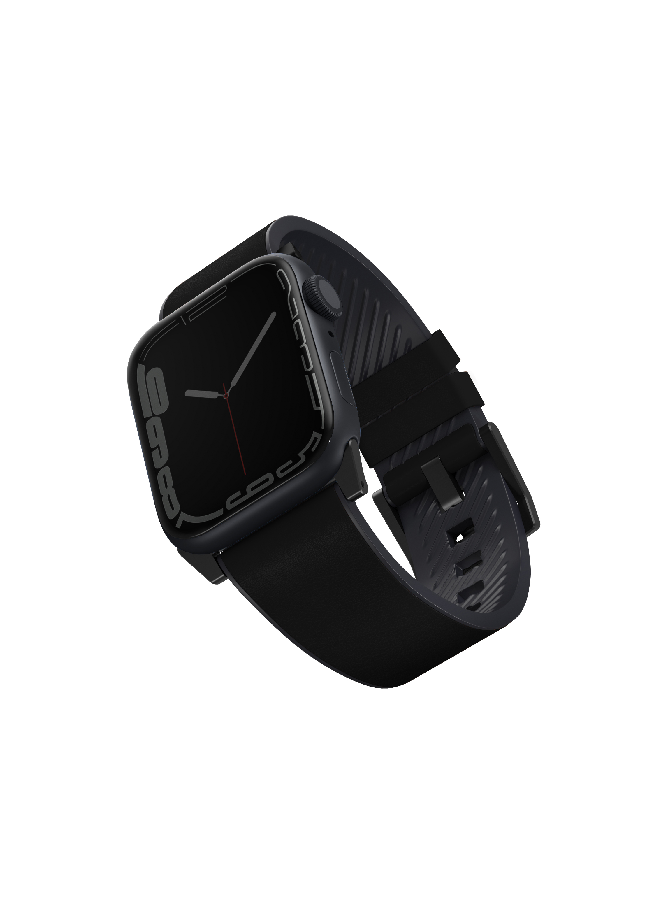 UNIQ Straden 防潑水皮革矽膠錶帶 49/46/45/44mm 共用款（for Apple Watch）
