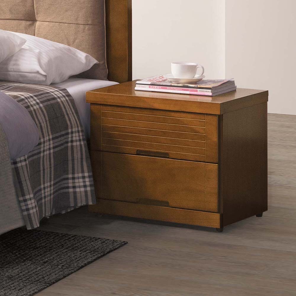 凱西柚木床頭櫃(3201)