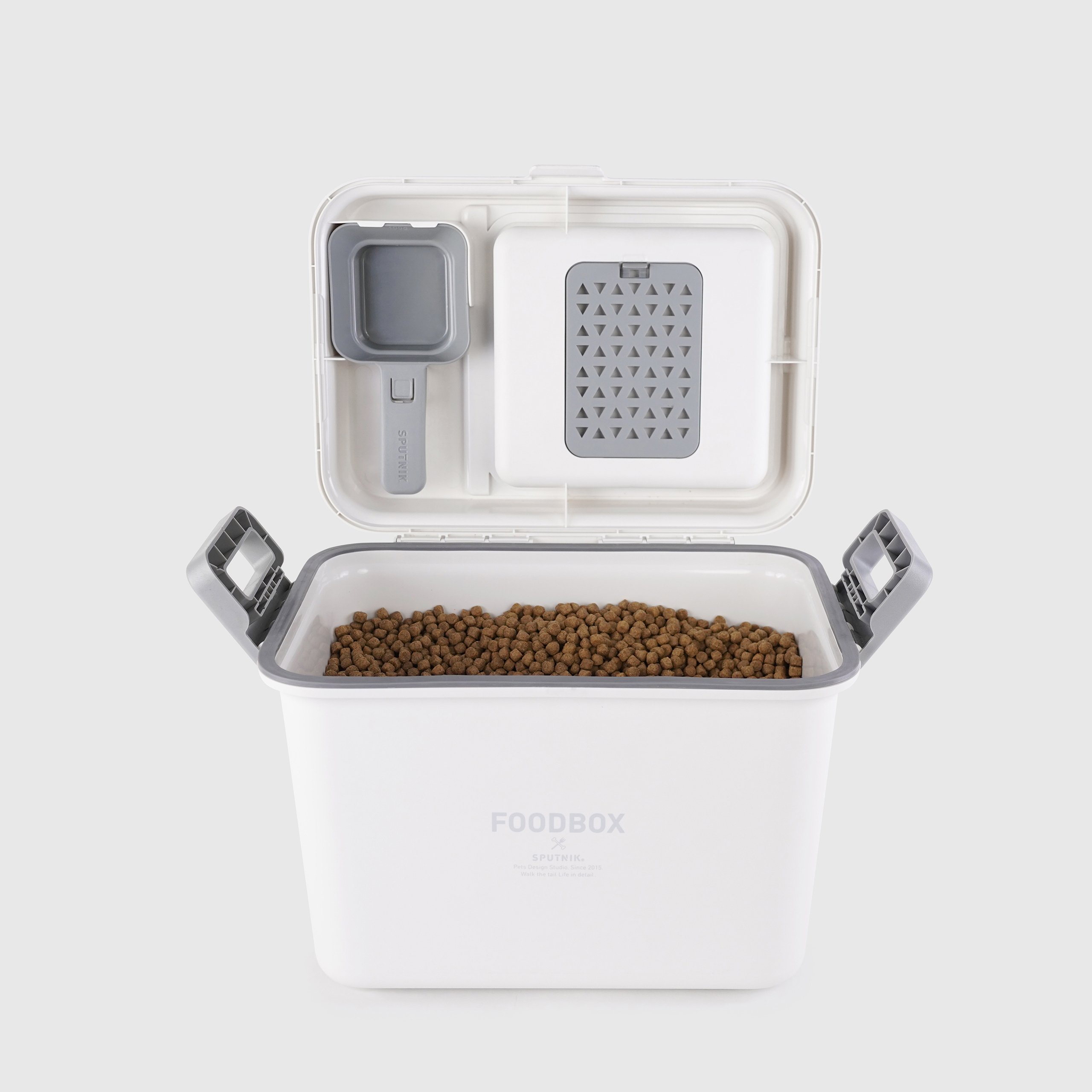 COZY︱機能飼料箱 - 白