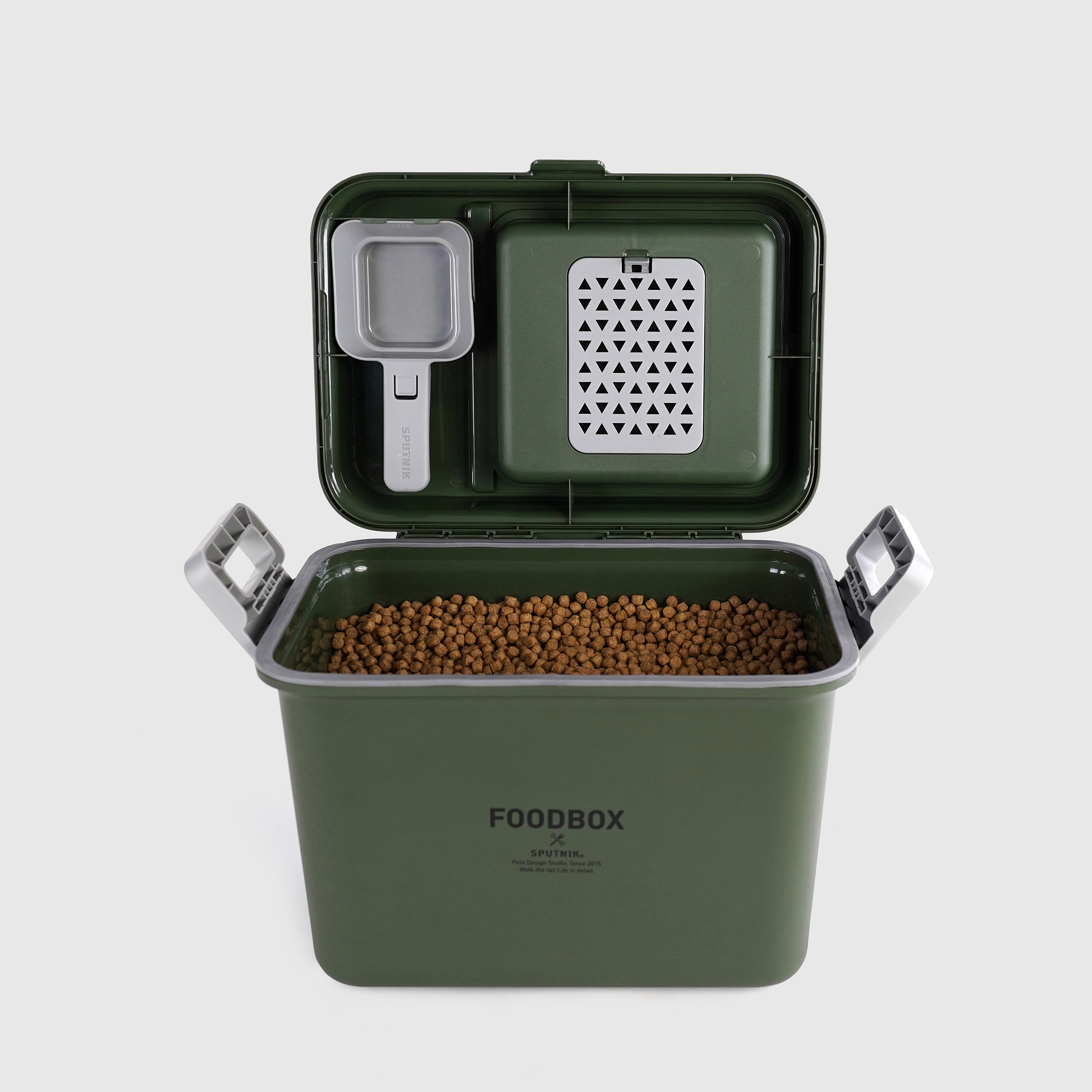 COZY︱機能飼料箱 - 綠