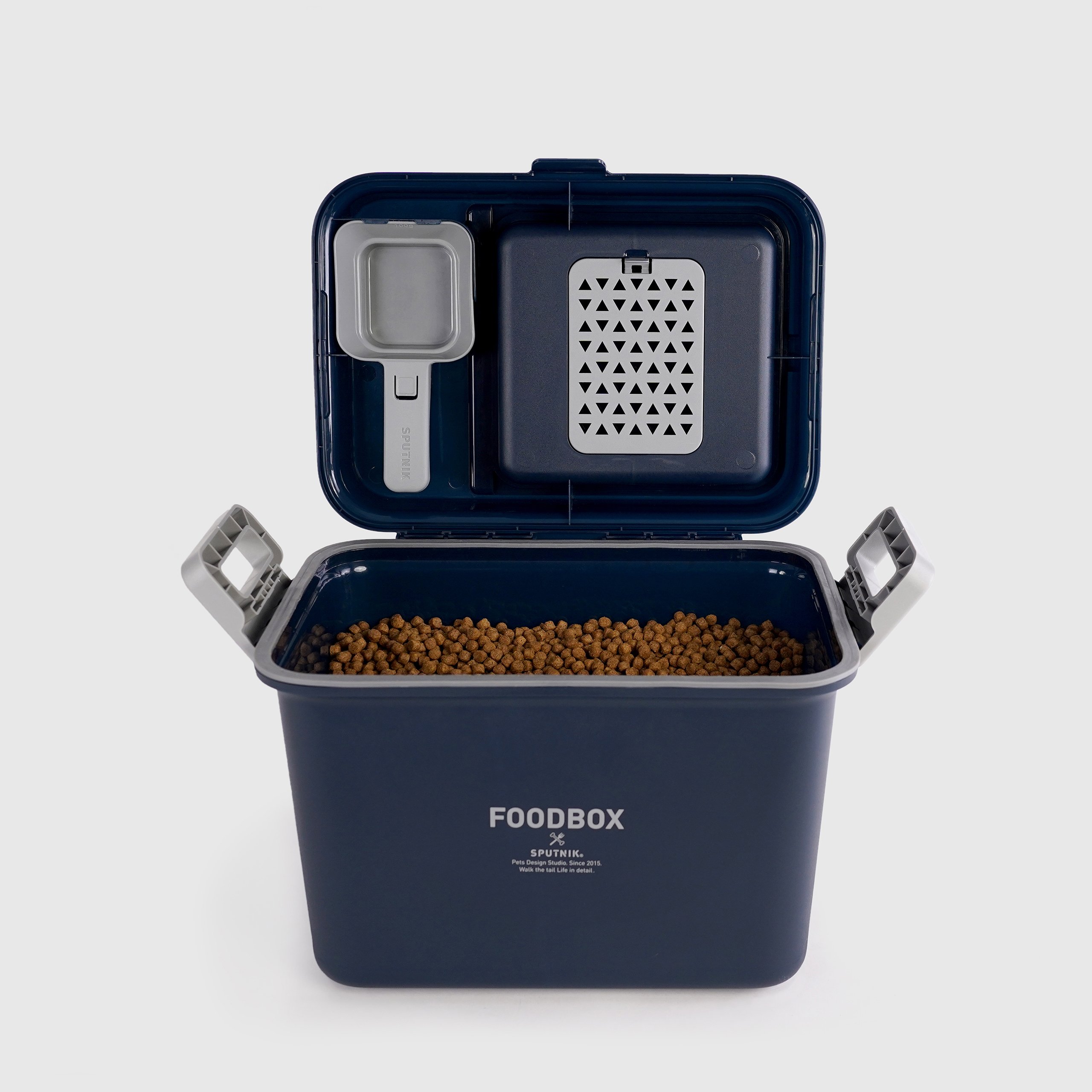 COZY︱機能飼料箱 - 藍