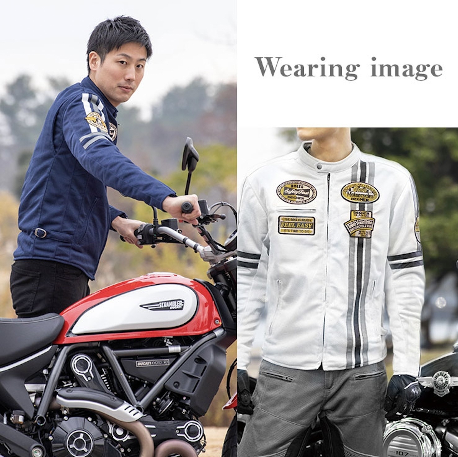 DEGNER 22SJ-1 GRAY 灰 夏季防摔衣