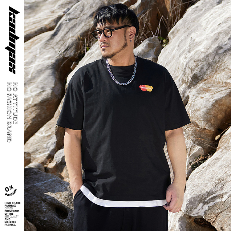 KADMAX大尺碼-潮牌短袖T恤〈BSTS0065〉