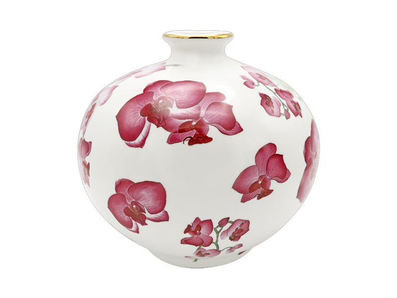 V09-蝴蝶蘭天球瓶(大)