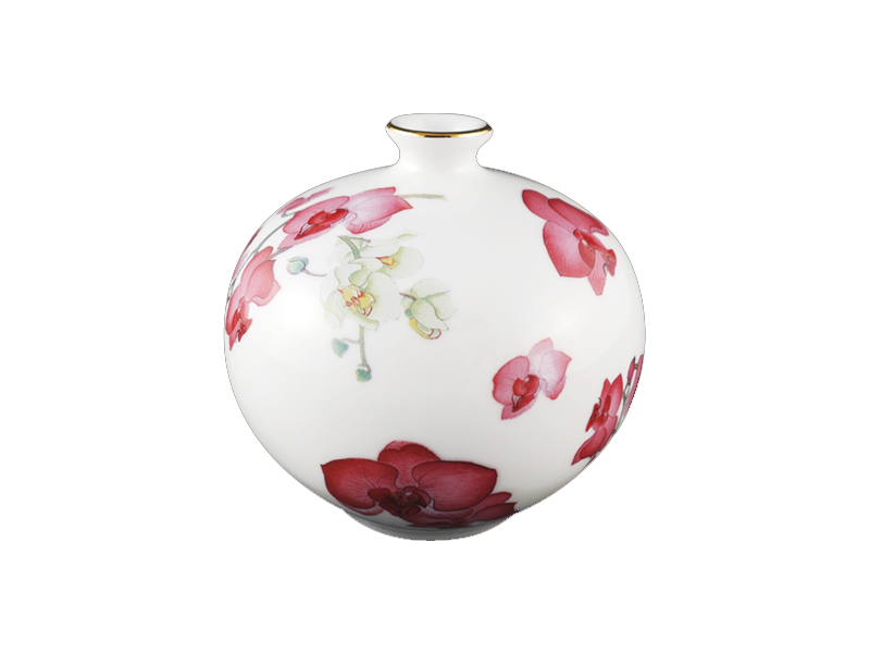 V10-蝴蝶蘭天球瓶(小)