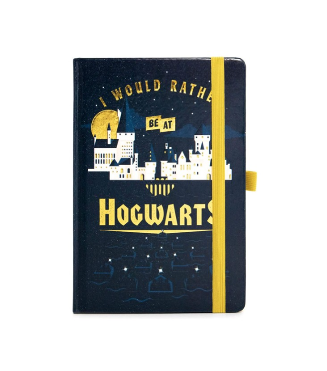 哈利波特-A5高級筆記本-霍格華茲