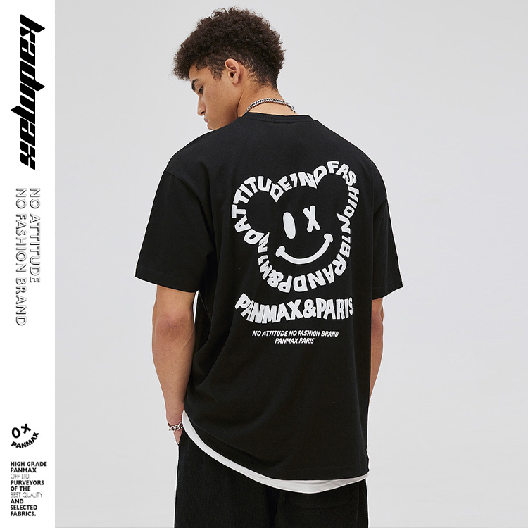 KADMAX大尺碼-潮牌短袖T恤〈BSTS0091〉