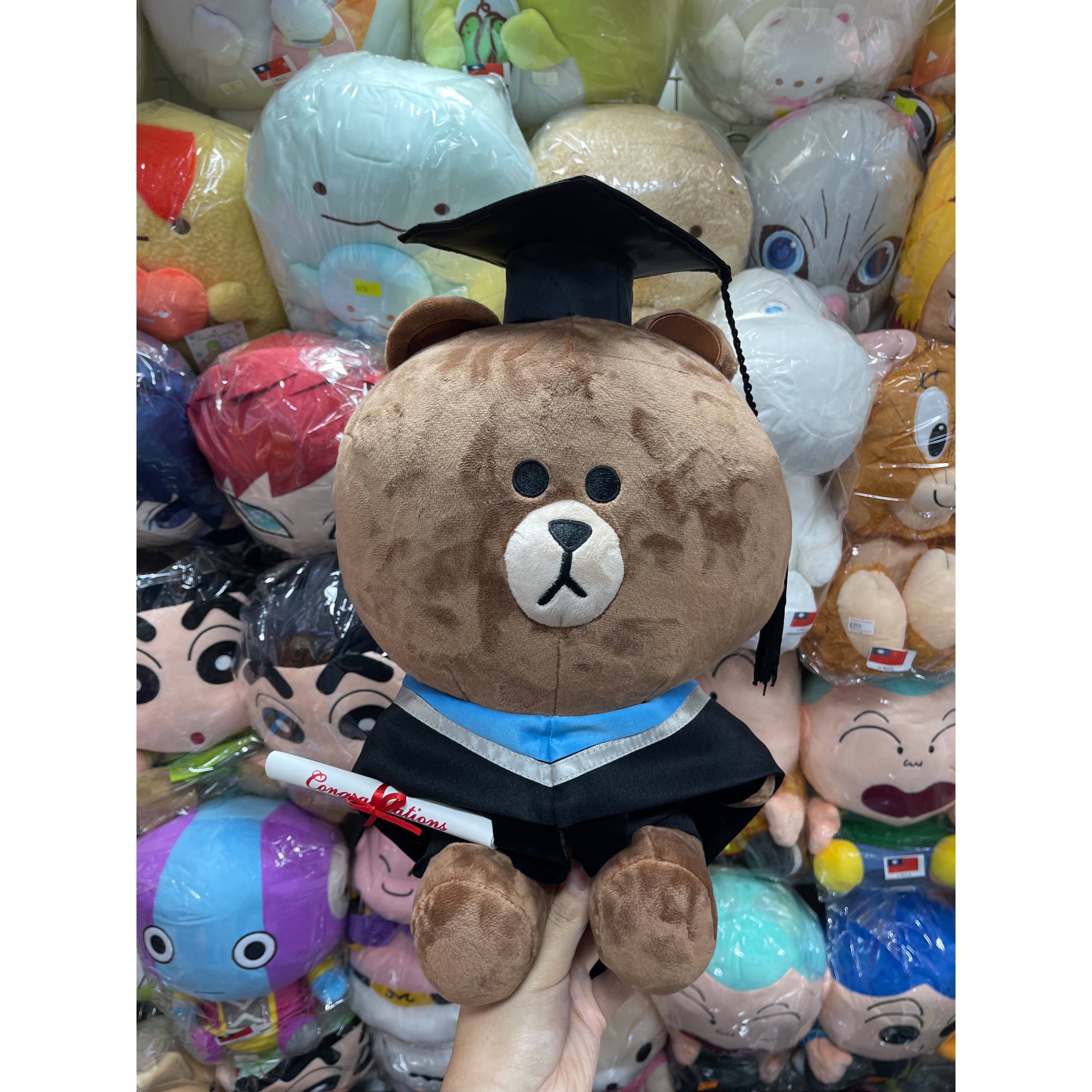 Line 熊大 畢業公仔