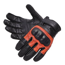 DEGNER TG-76M 黑橘 皮手套