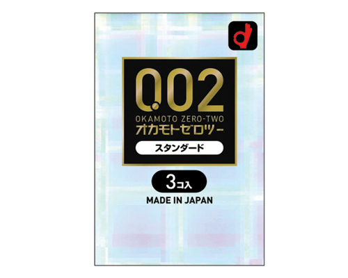 日本岡本okamoto 0.02安全套 (3件裝)