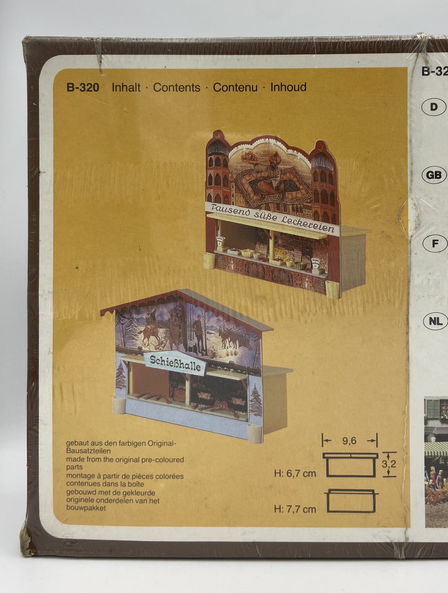 Faller B-320 HO規 遊戲攤位