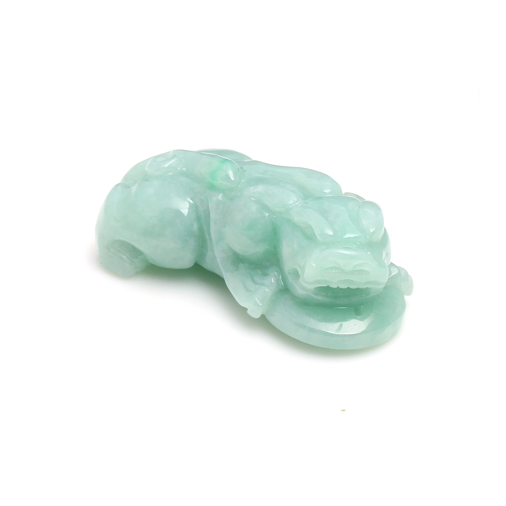 開運貔貅天然綠翡翠玉墜項鍊-貔貅-雅紅珠寶