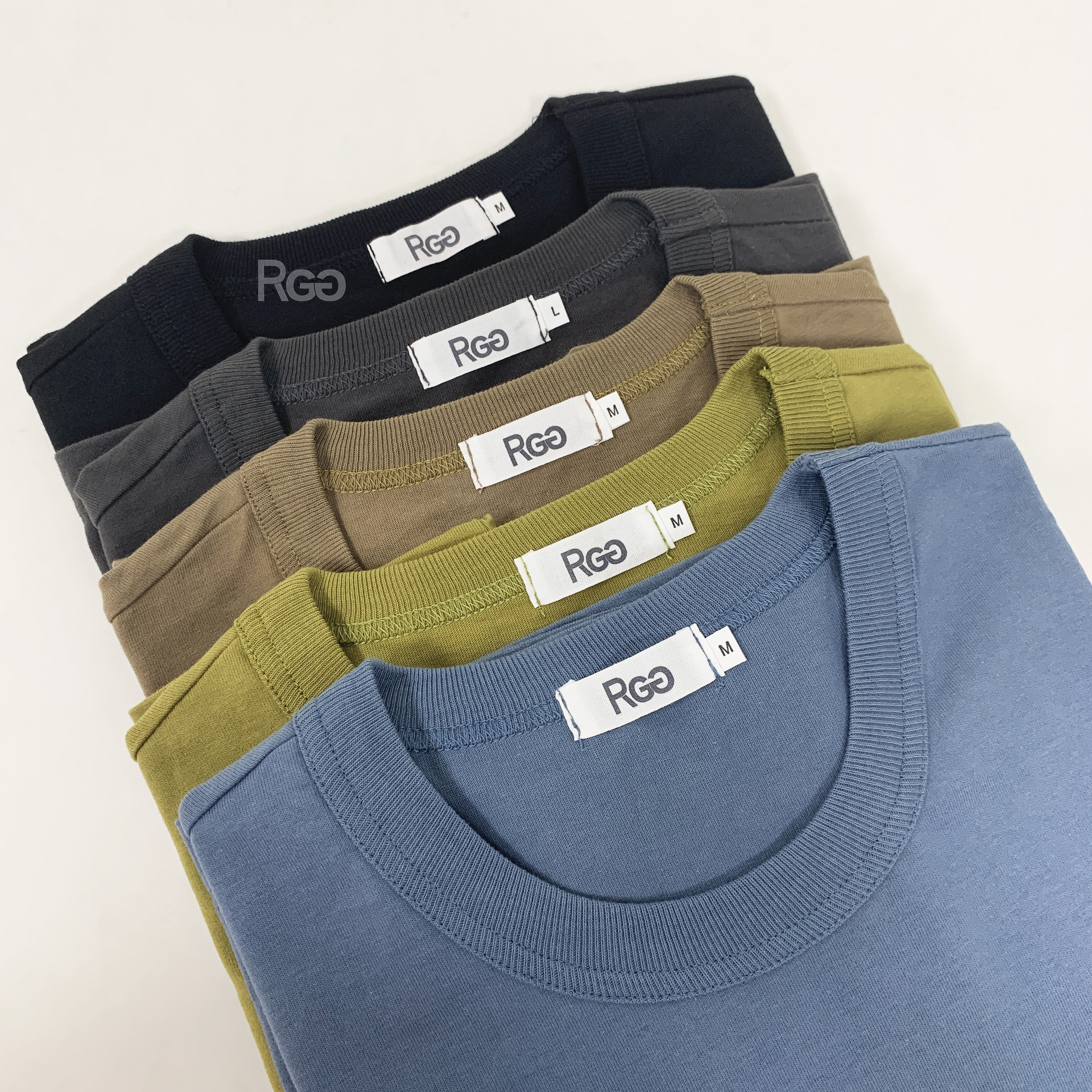 訂製款 #21108 側邊 隱形 重磅 雙口袋 短T