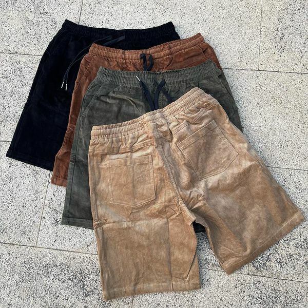 Record  燈芯絨 四色 抽繩 短褲 現貨到