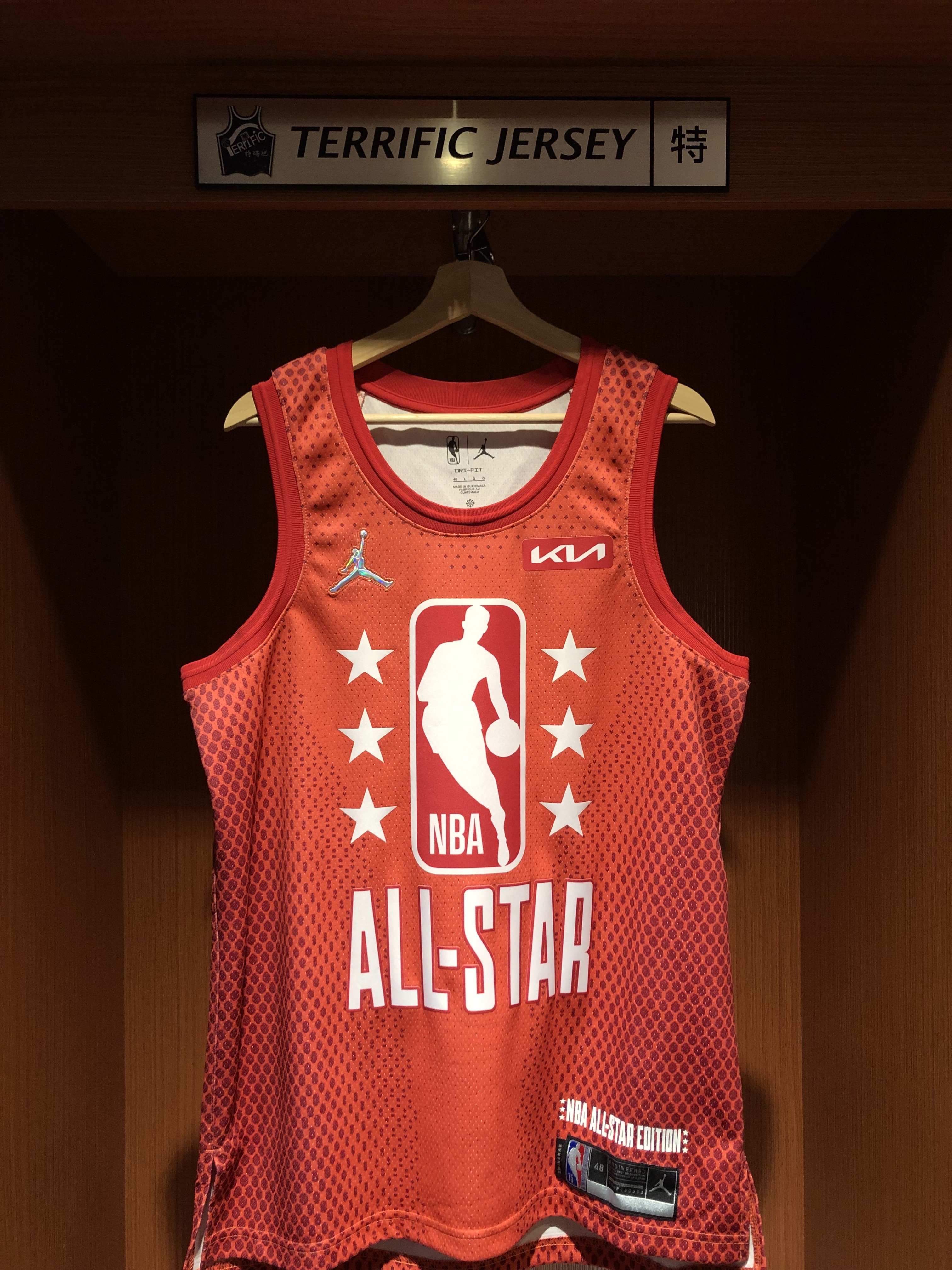 NBA球衣 Dejounte Murray 21-22 明星賽 紅 75周年 鑽石標 All Star Jordan Swingman 球迷版 熱轉印 全新