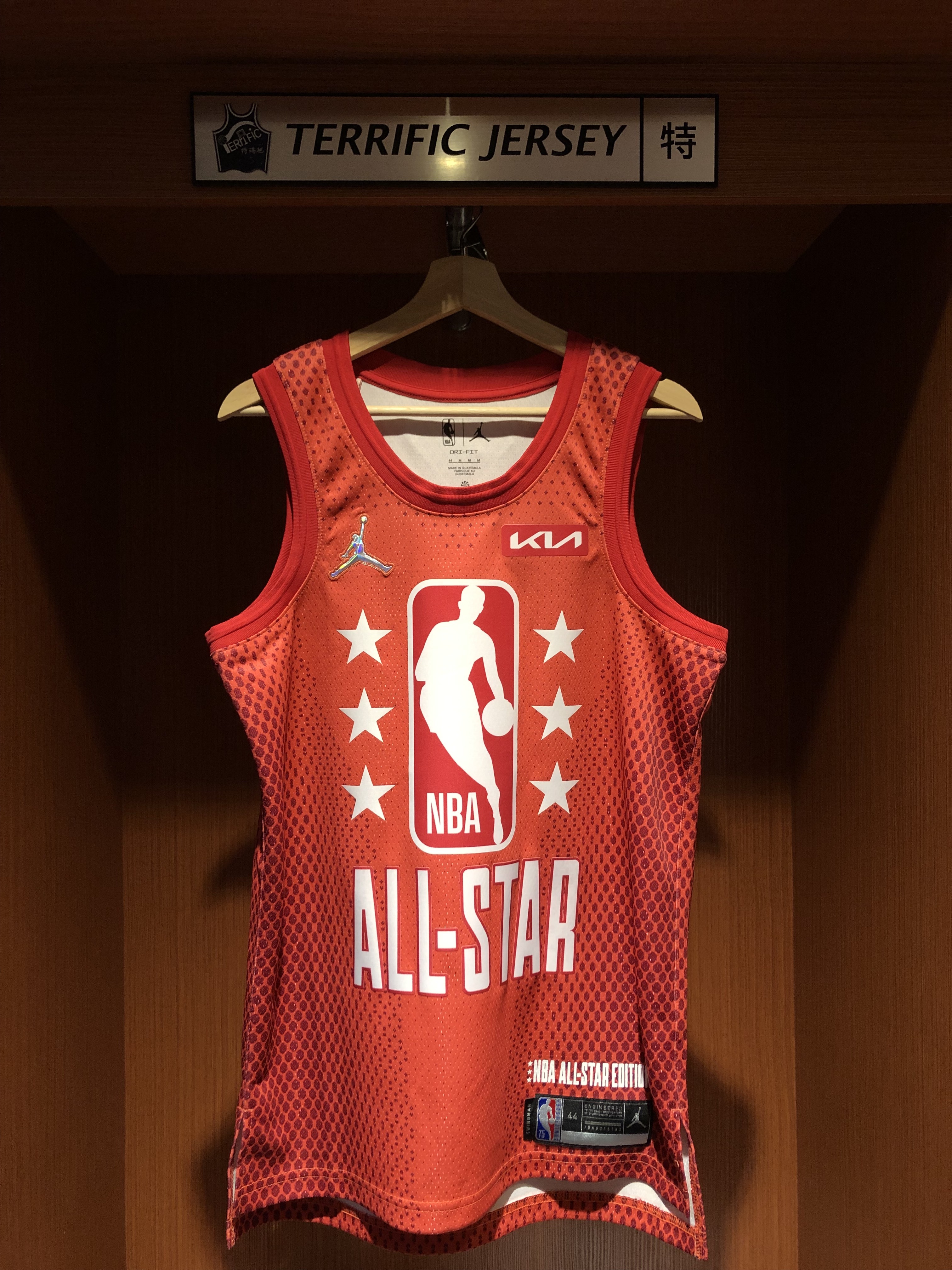 NBA球衣 Lamelo Ball 21-22 明星賽 紅 75周年 鑽石標 All Star Jordan Swingman 球迷版 熱轉印 全新