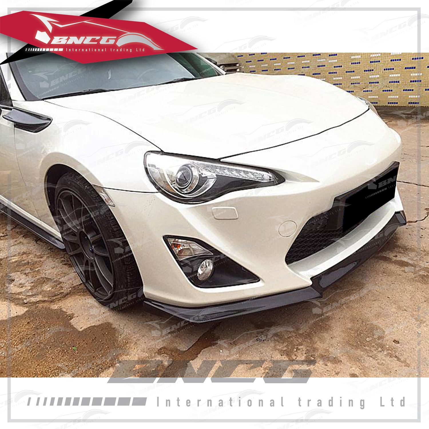 豐田 Toyota 86 速霸陸 Subaru BRZ 改裝 卡夢 碳纖維 外觀件 空力套件 前導流 前下巴