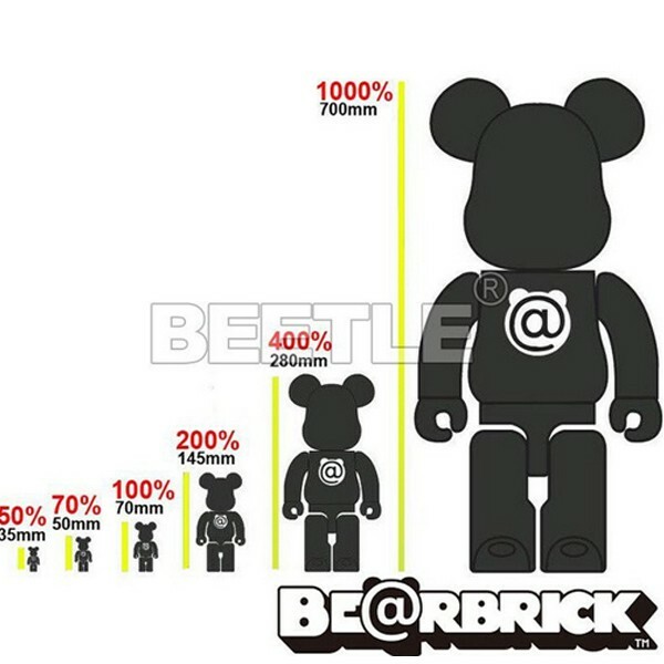 BEETLE BE@RBRICK 亀の子束子110周年日本限定菜瓜布庫柏力克熊BEARBRICK