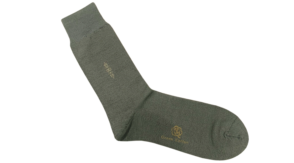 襪中長度 (薄) (灰色)