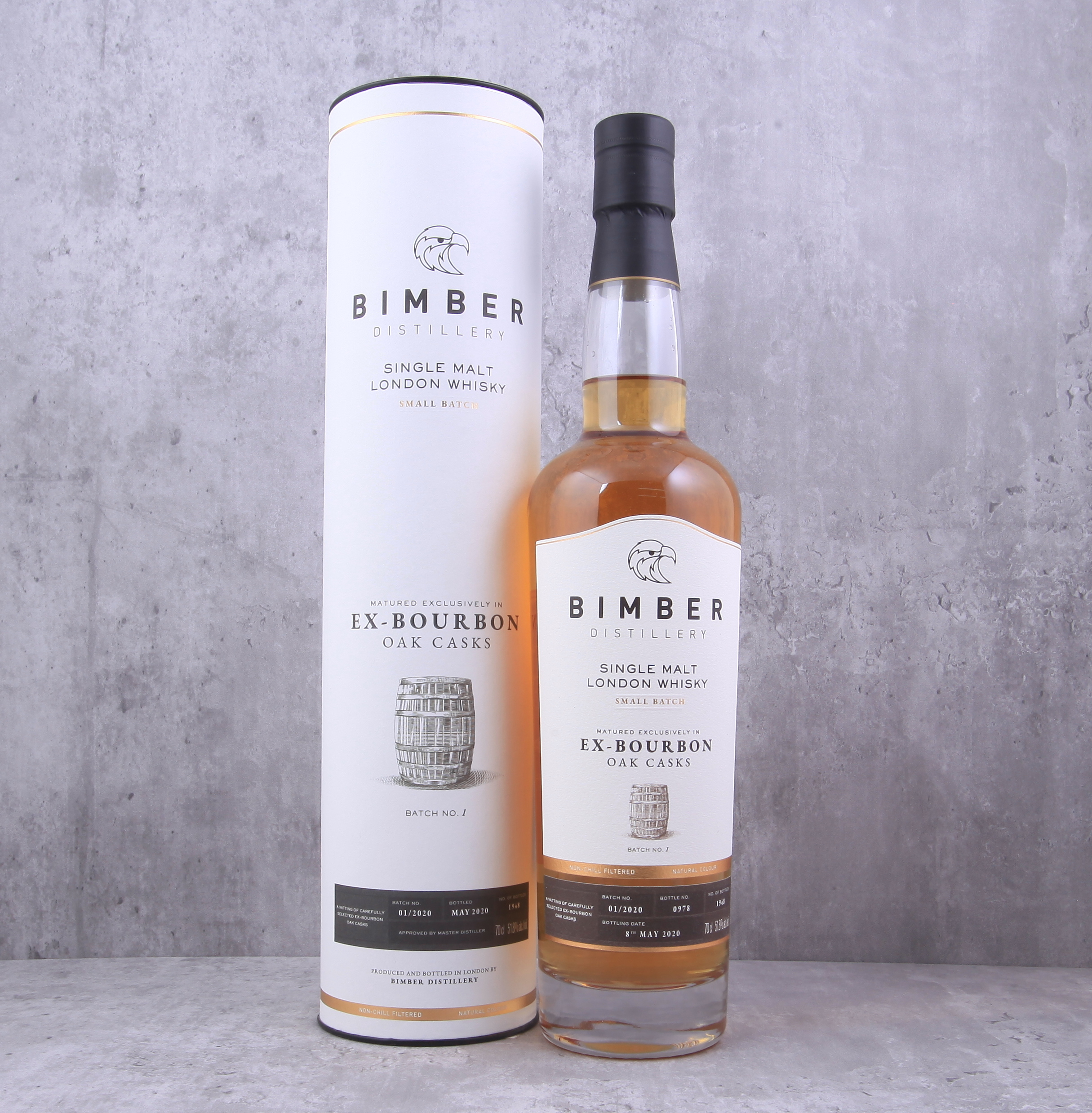 Bimber Small Batch ex-Bourbon Oak Casks Batch 01 51.8%