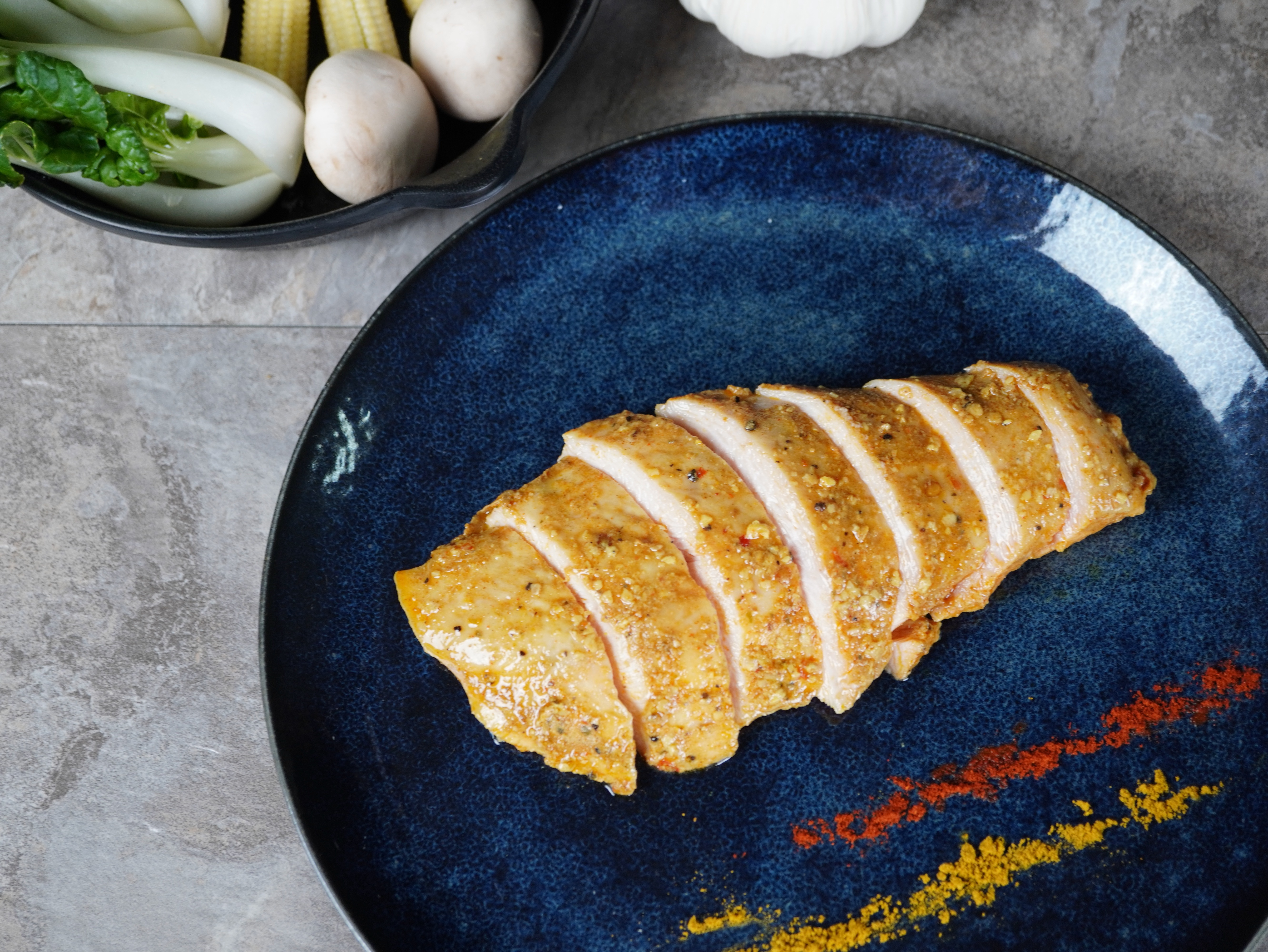 大盛舒食料理 咖哩舒肥雞胸（秘製風味）