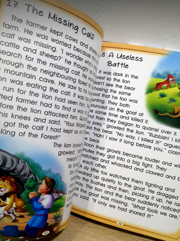 My Colourful 101 Aesop Fables (Padded Book)