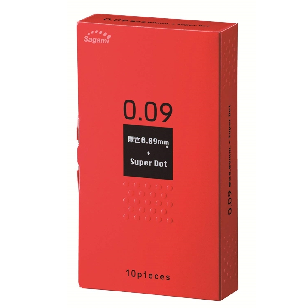 日本相模 0.09 凸點 持久安全套(10片裝)