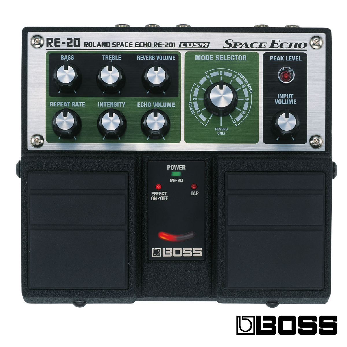 又昇樂器．音響】BOSS RE-20 SPACE ECHO 電吉他空間回聲效果器