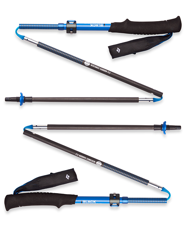 Black Diamond DISTANCE CARBON FLZ  碳纖維登山杖 超藍(Ultra Blue)