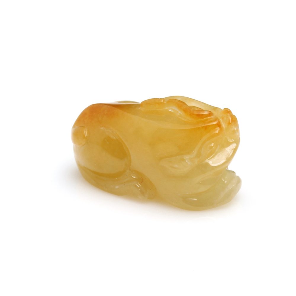 招財貔貅天然紅翡翠玉墜項鍊-貔貅-雅紅珠寶