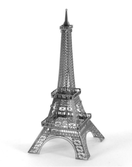 3D金属拼图 巴黎铁塔