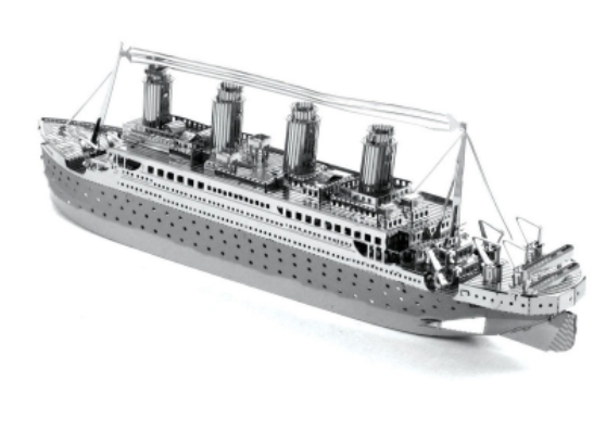 3D金属拼图 泰坦尼克号