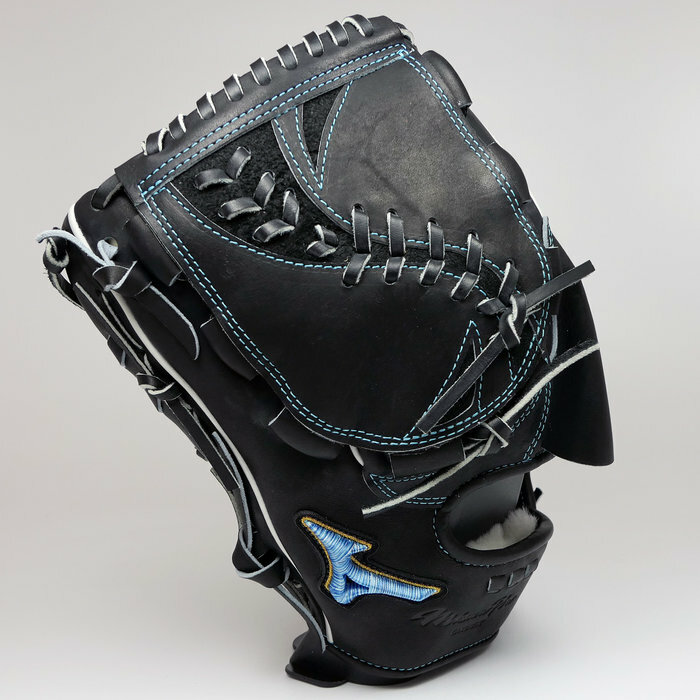 日本製美津濃MIZUNO PRO ORDER HAGA JAPAN 前田健太5DNA 藍標