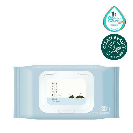 Round Lab 1025 Dokdo Cleansing Tissue 30 Sheets