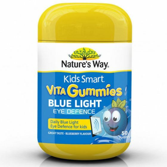 澳洲 Nature's Way Kids Smart 佳思敏 - 兒童藍莓抗氧化藍光護眼軟糖 50粒