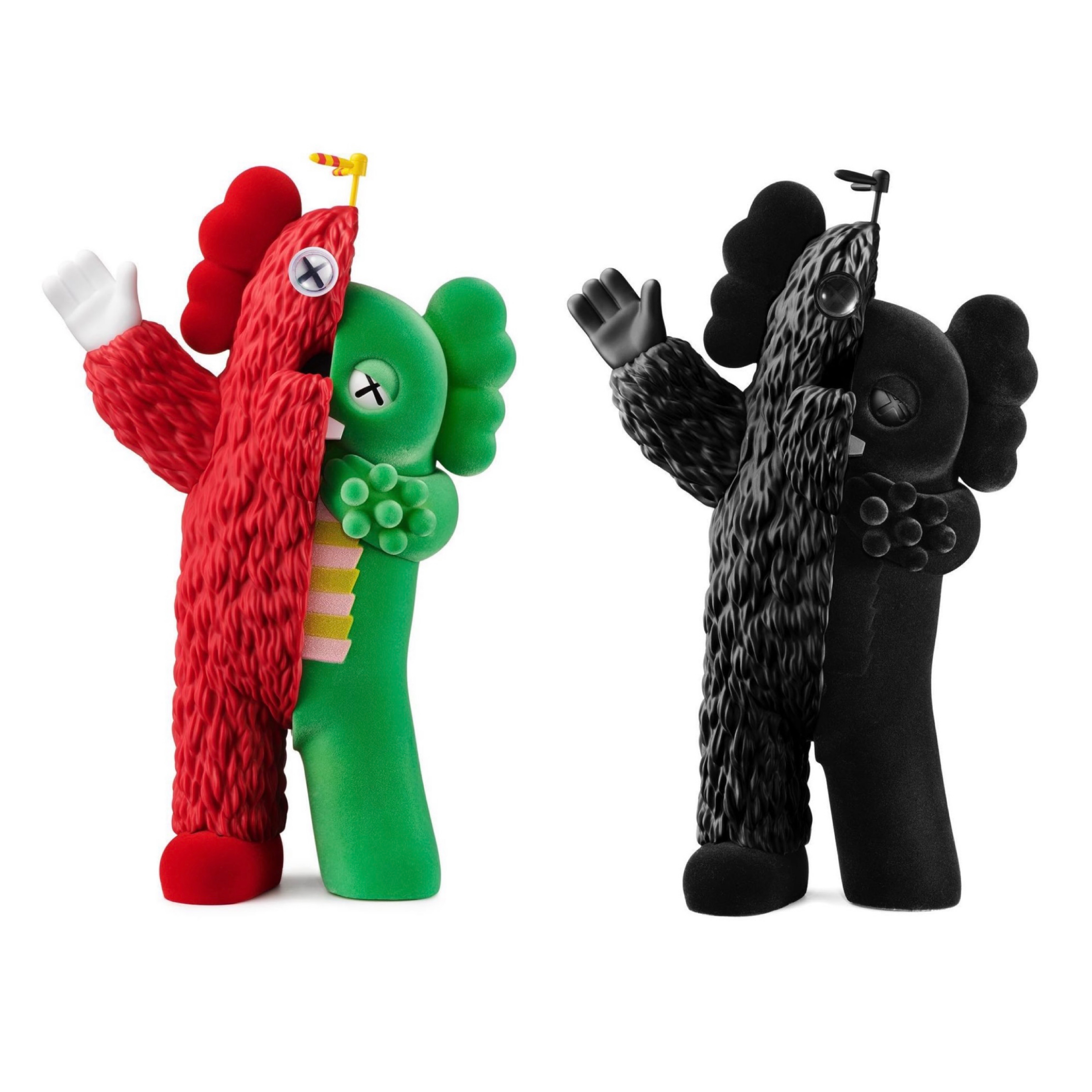 🥇現貨🥇KAWS KACHAMUKKU vinyl figure set of 2