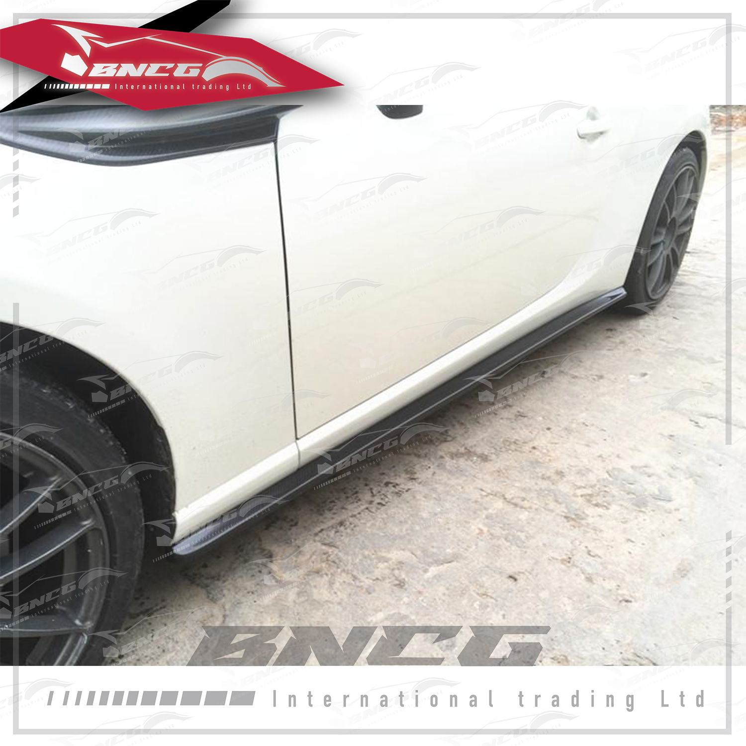 豐田 Toyota 86 速霸陸 Subaru BRZ 改裝 卡夢 碳纖維 外觀件 空力套件 小側裙 側定風翼