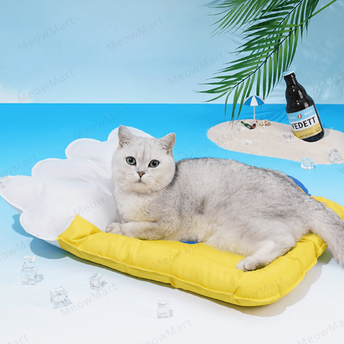 【限定8折】夏日降溫啤酒冰床 (貓狗適用)