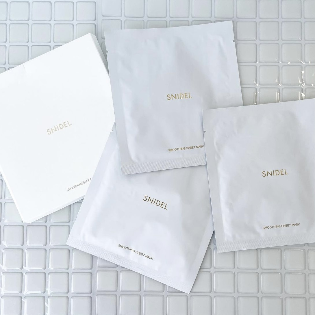 SNIDEL BEAUTY Smoothing sheet mask 17ml 3pcs