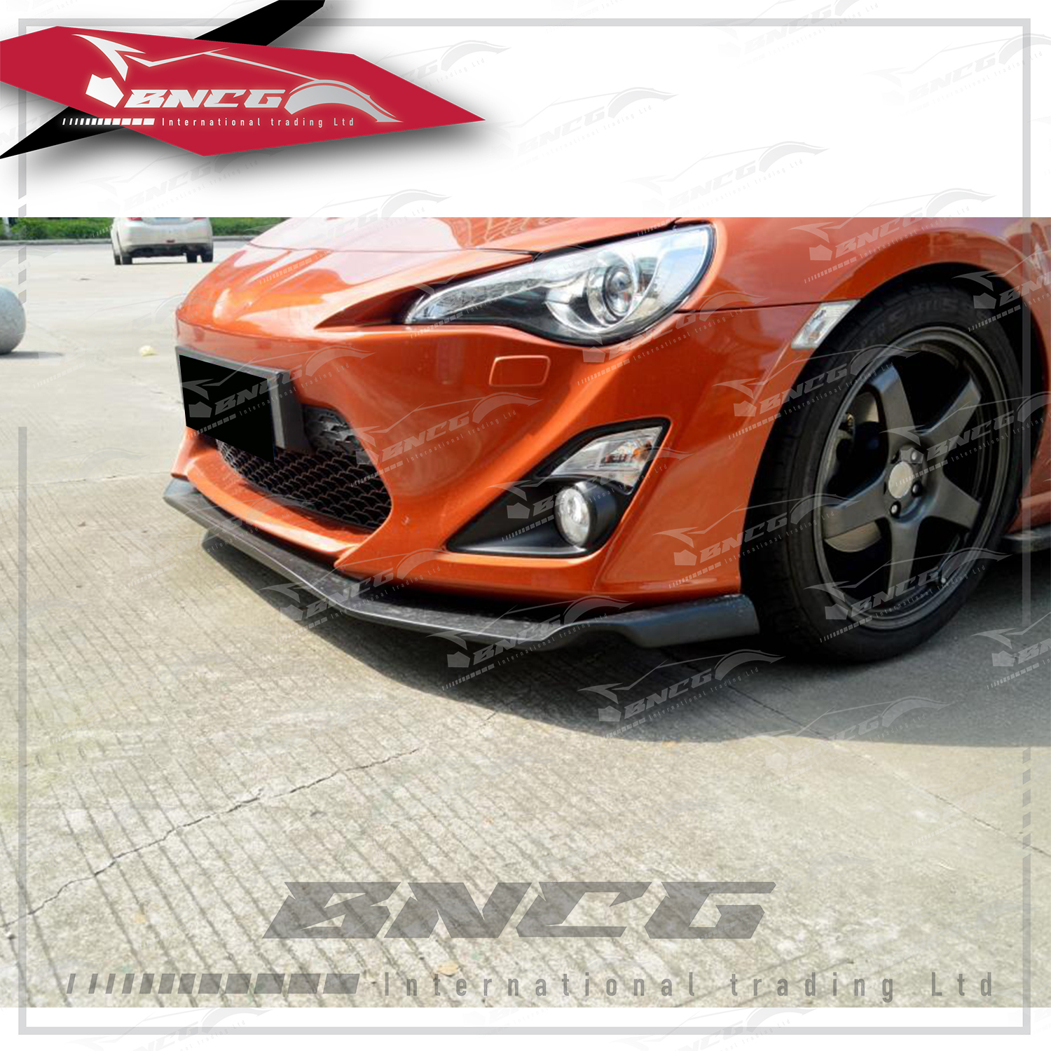 豐田 Toyota 86 速霸陸 Subaru BRZ 改裝 卡夢 碳纖維 外觀件 空力套件 前導流 前下巴