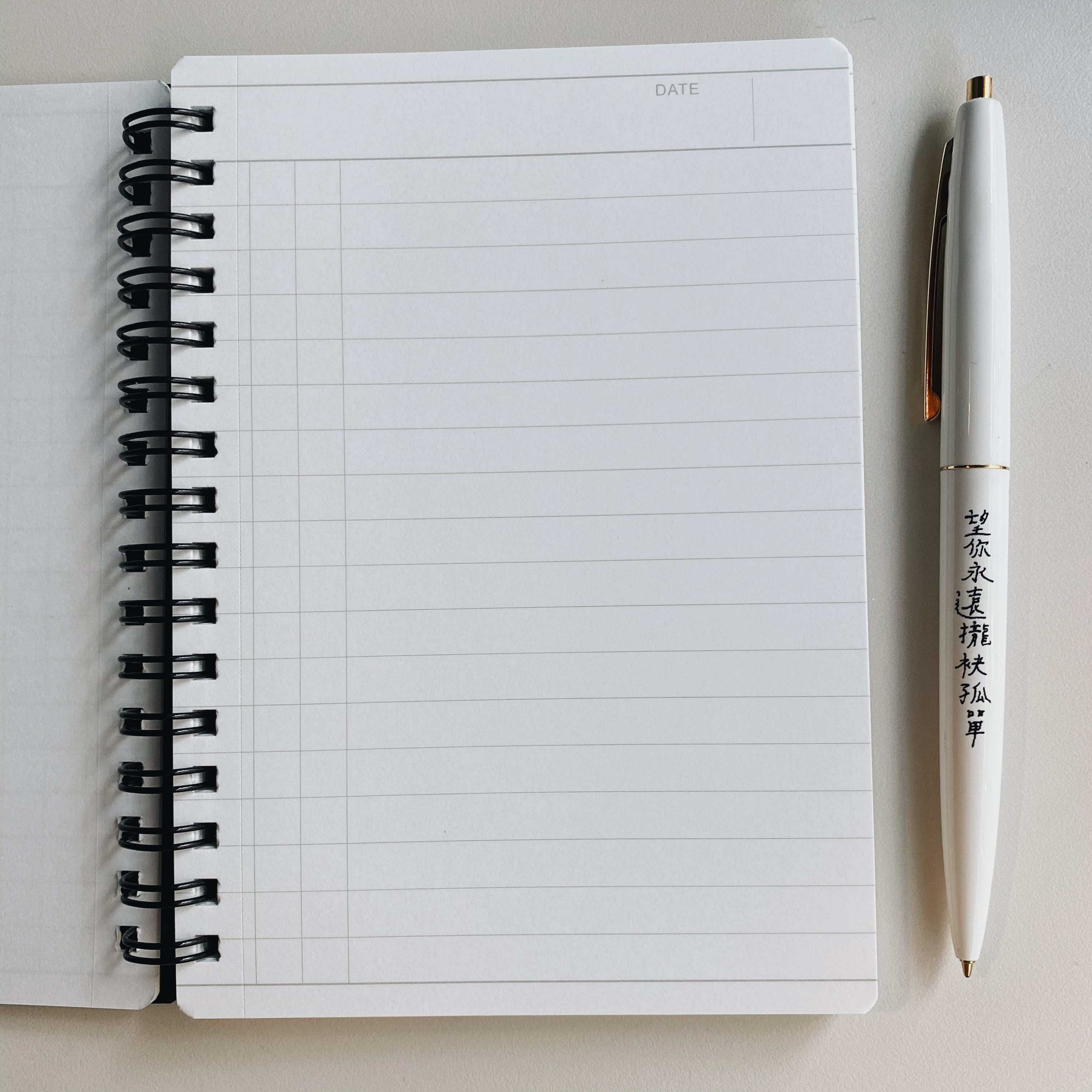 A6 線圈式橫線筆記本  Mnemosyne記憶女神系列｜日本maruman (197A)