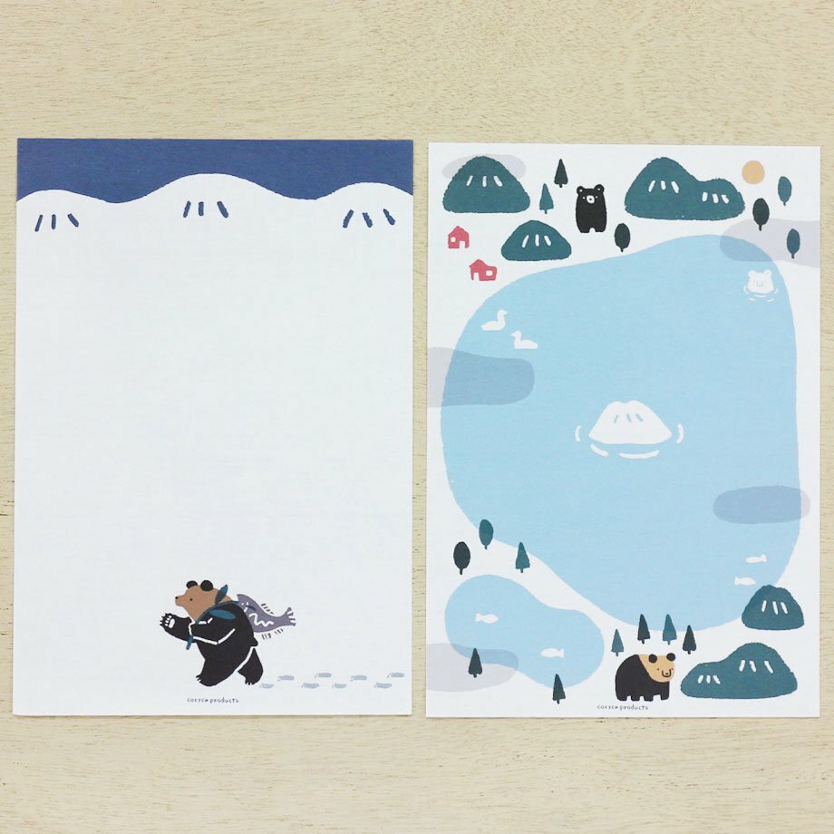 高旗将雄:招財貓 美濃和紙信紙本 12枚 日本表現社