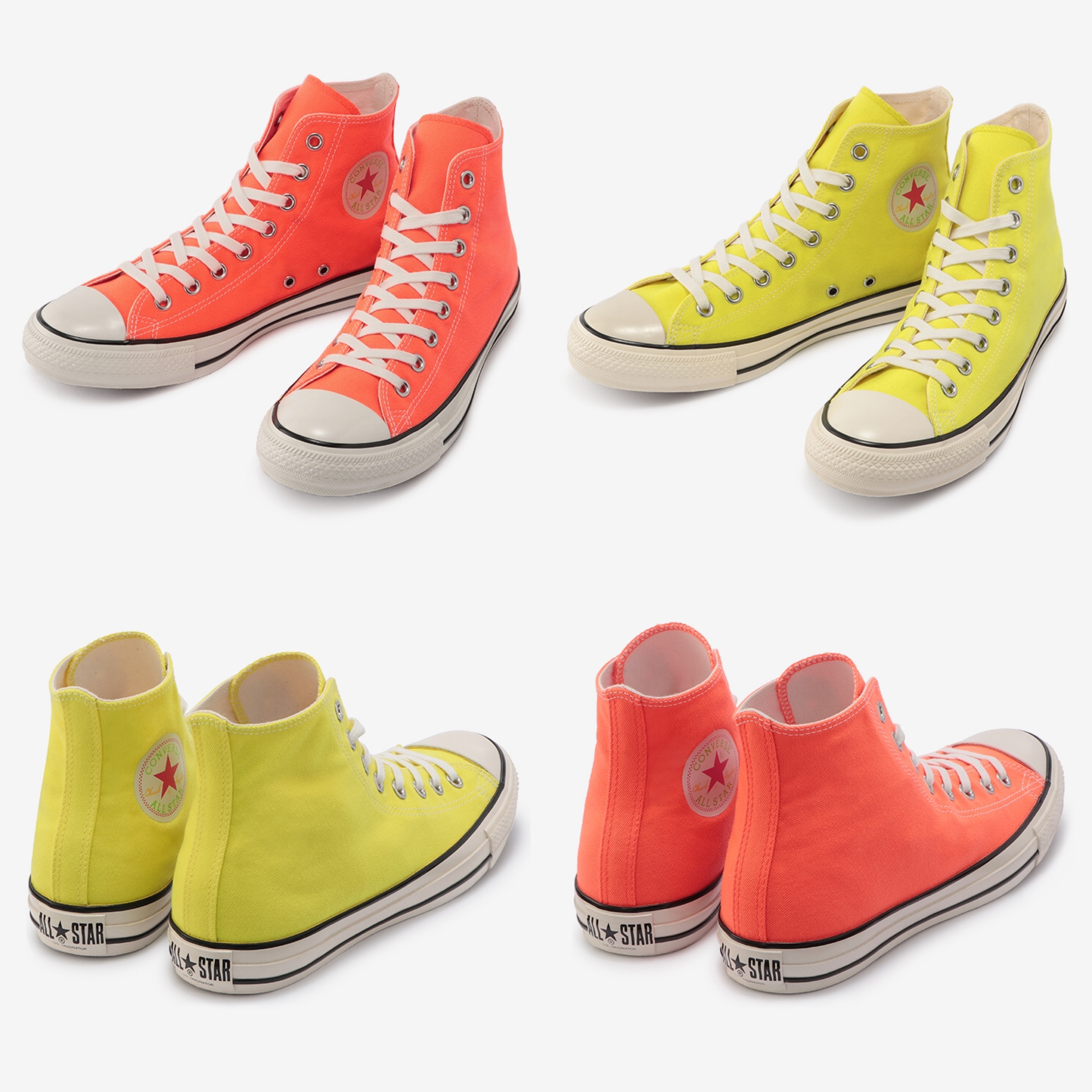 Converse ALL STAR US NEONCOLORS OF HI NEON YELLOW